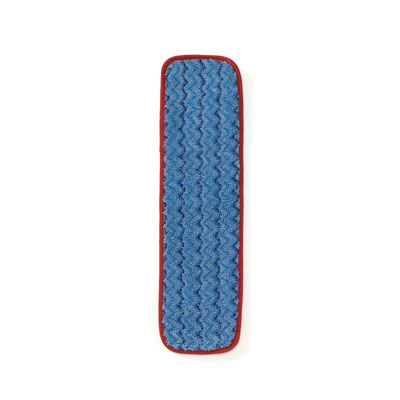 Rubbermaid Commercial
Microfiber Wet Mopping Pad,
18&quot;, Red