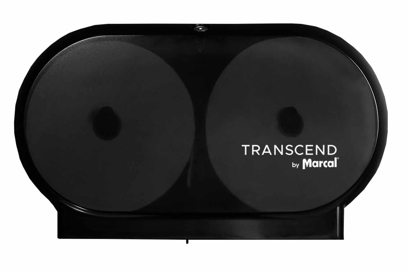 Marcal Transcend Twin Smart  Core Dispenser - Black 