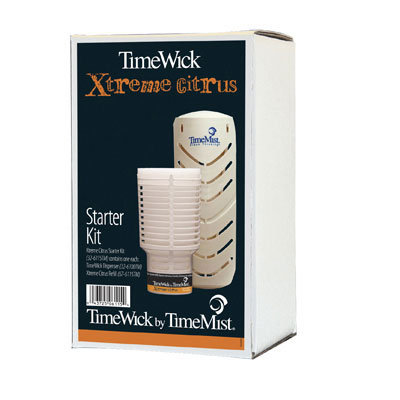 TimeMist TimeWick Fragrance Kit, Xtreme Citrus, 1.217oz,