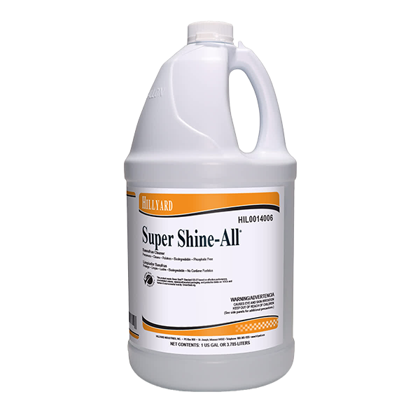 Hillyard Super Shine-All - 1  Gal. - 4 Gal. / Case
