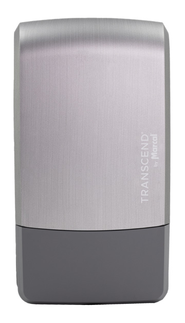 Marcal Transcend Soap  Dispenser - Silver - Manual